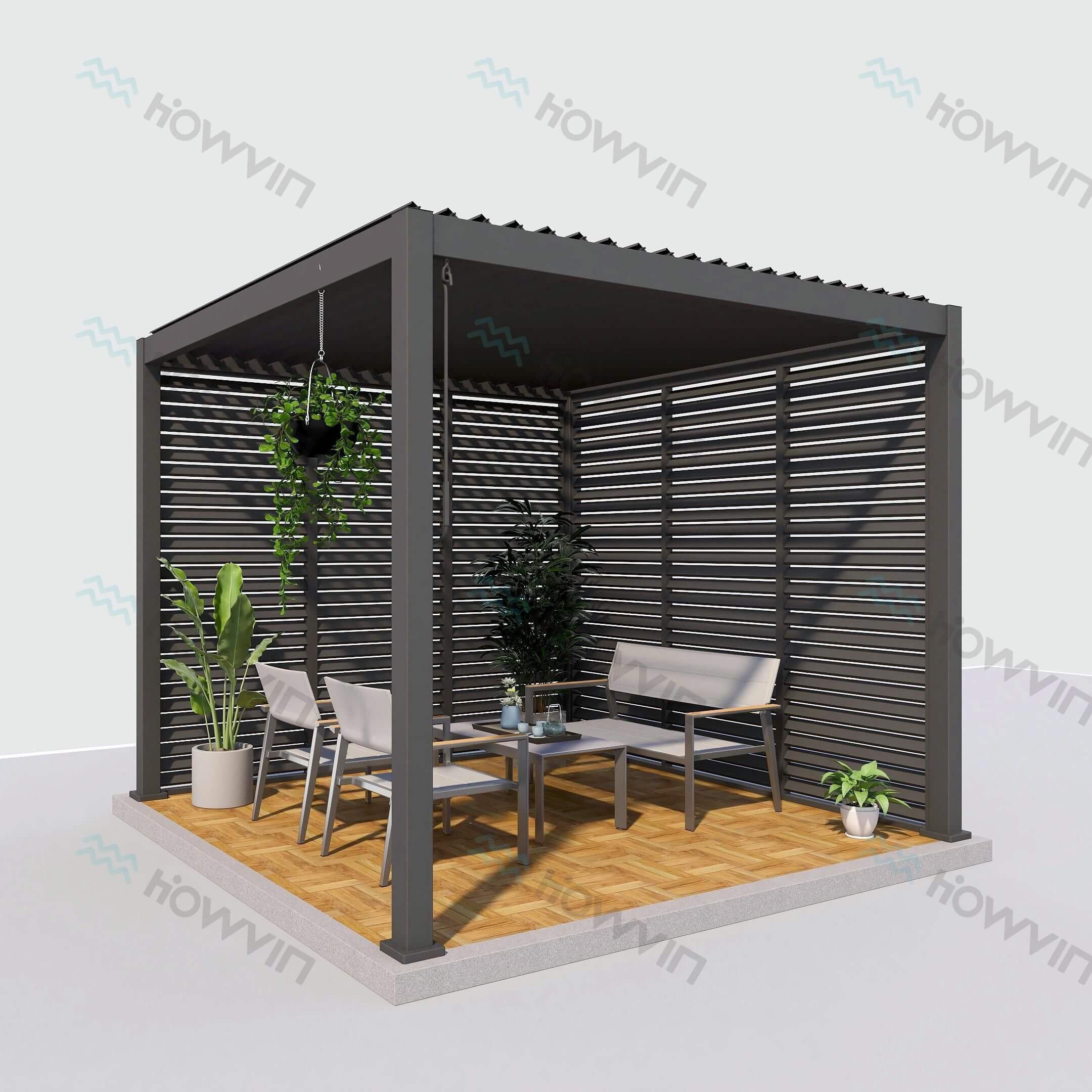 Patio Terrace Shutter Pergola Patio Terrace Shutter Pergola