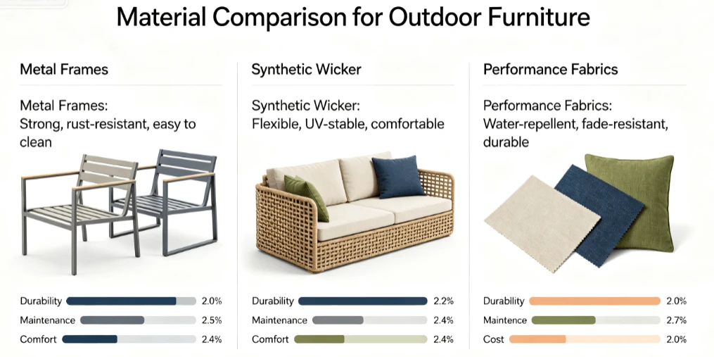 How to Choose the Right Outdoor Furniture: B2B Sourcing Guide How to Choose the Right Outdoor Furniture: B2B Sourcing Guide